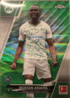 Dickson Abiama #45 2021 Topps Chrome Bundesliga Soccer