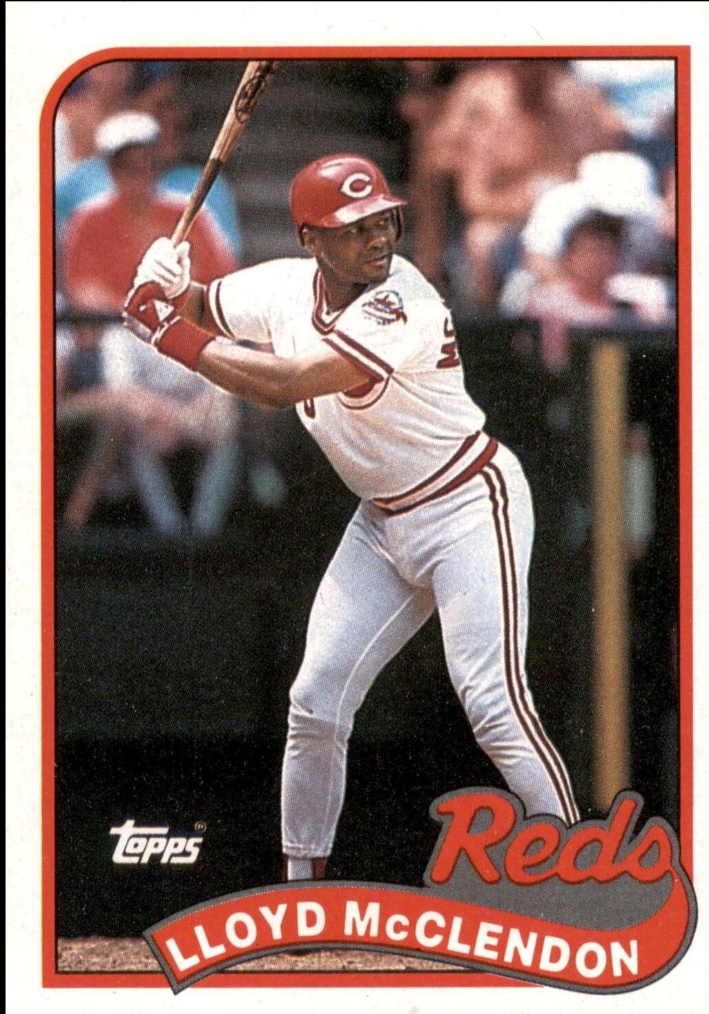 Lloyd McClendon #644 Baseball Cards 1989 Topps