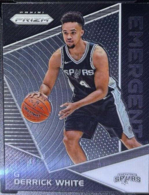 Derrick White #EM-DER Basketball Cards 2017 Panini Prizm Emergent