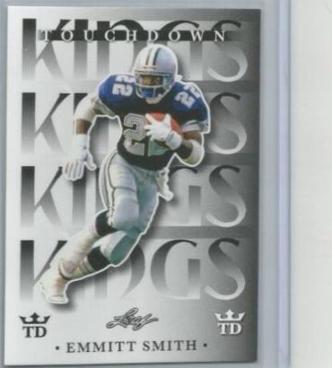 Emmitt Smith #TDK-7 Football Cards 2024 Leaf Touchdown Kings