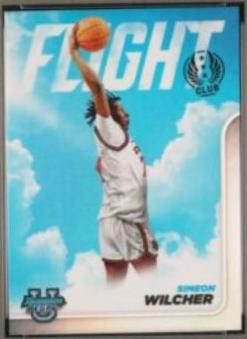 Simeon Wilcher #FC-12 Basketball Cards 2023 Bowman Best University Flight Club