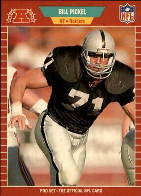 Bill Pickel #190 Football Cards 1989 Pro Set