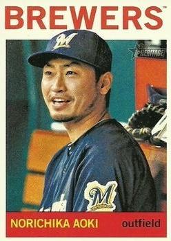 Norichika Aoki #29 Baseball Cards 2013 Topps Heritage