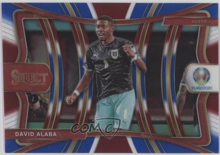 David Alaba [Tri Color Prizm] #101 Prices | 2020 Panini Select UEFA ...