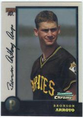 Bronson Arroyo [Refractor] #145 Baseball Cards 1998 Bowman Chrome Prices