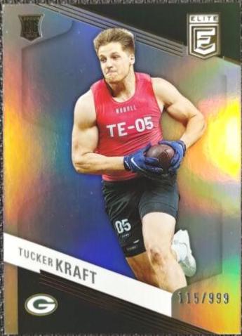 Tucker Kraft #188 Football Cards 2023 Panini Donruss Elite