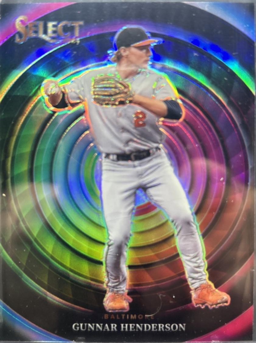 Gunnar Henderson #5 Baseball Cards 2024 Panini Select Color Wheel