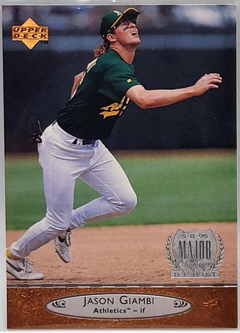 Jason Giambi #412 Baseball Cards 1996 Upper Deck