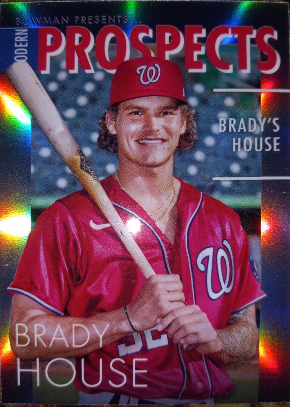 Brady House #MP-1 Baseball Cards 2023 Bowman Modern Prospects