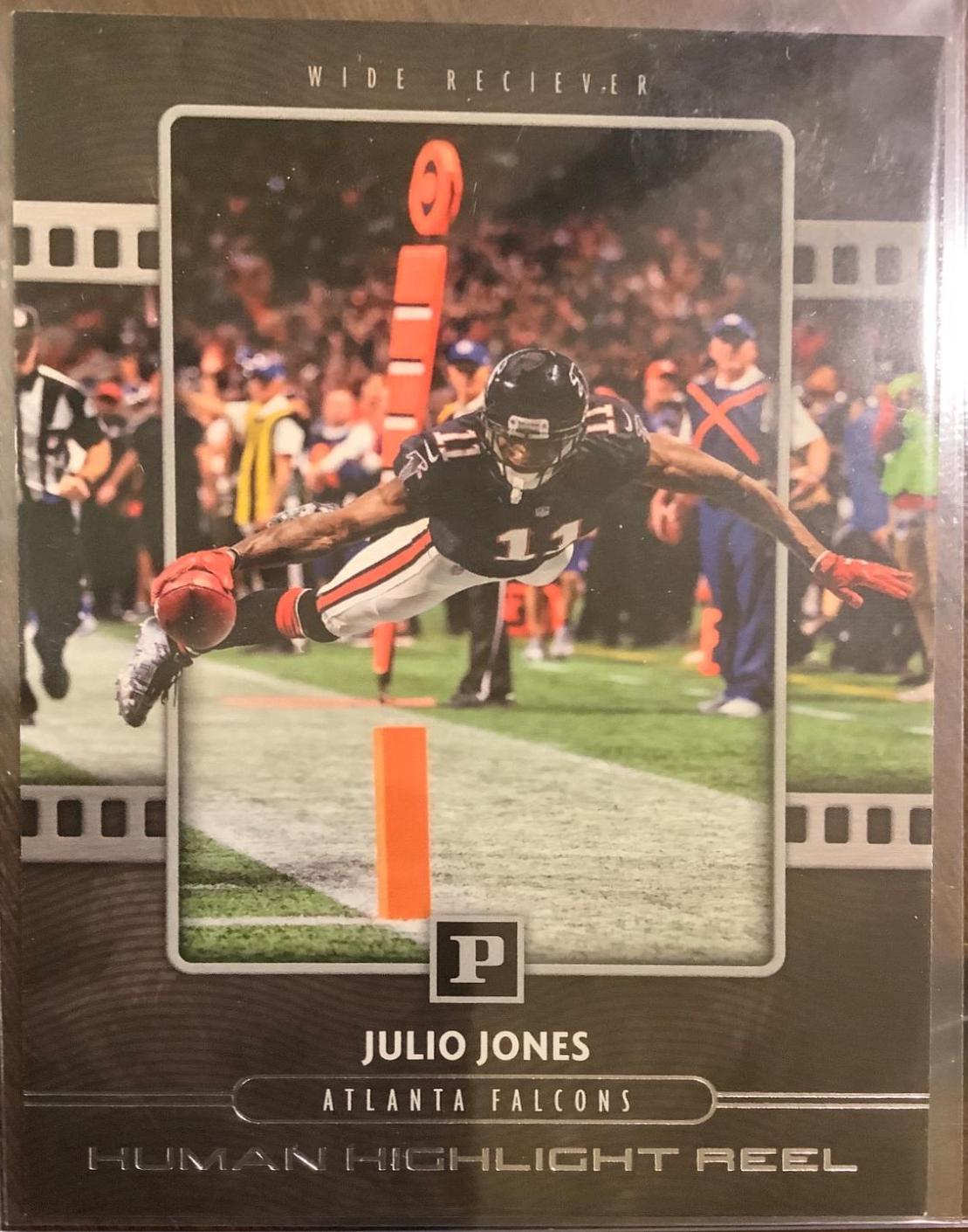 Julio Jones #2 Football Cards 2018 Panini Human Highlight Reel