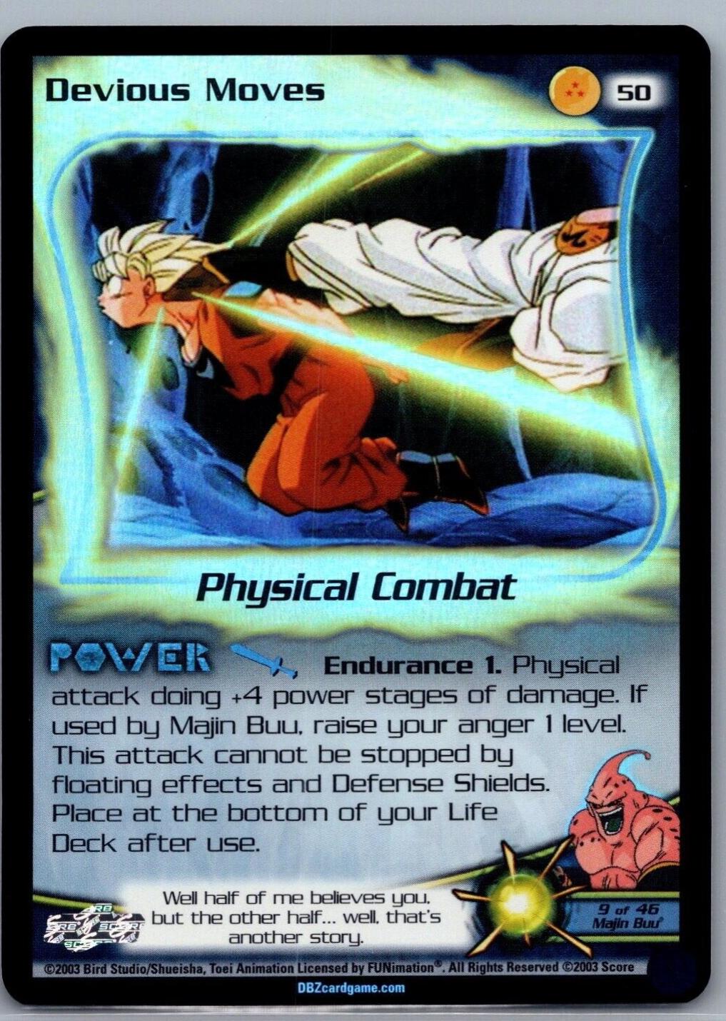 Devious Moves 50 Dragon Ball Z Fusion Saga