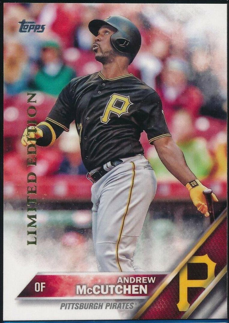 Andrew McCutchen #20 Baseball Cards 2016 Topps Limited Edition