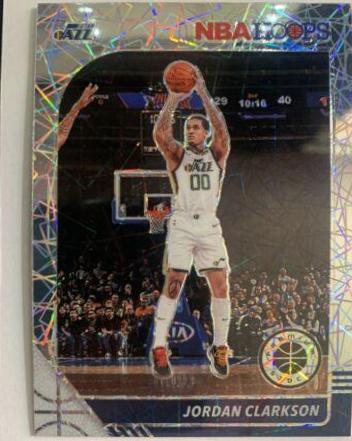 Jordan Clarkson #33 Basketball Cards 2019 Panini Hoops Premium Stock