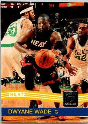 Dwyane Wade #166 Basketball Cards 2010 Donruss