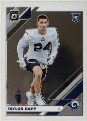 Taylor Rapp #129 Football Cards 2019 Donruss Optic