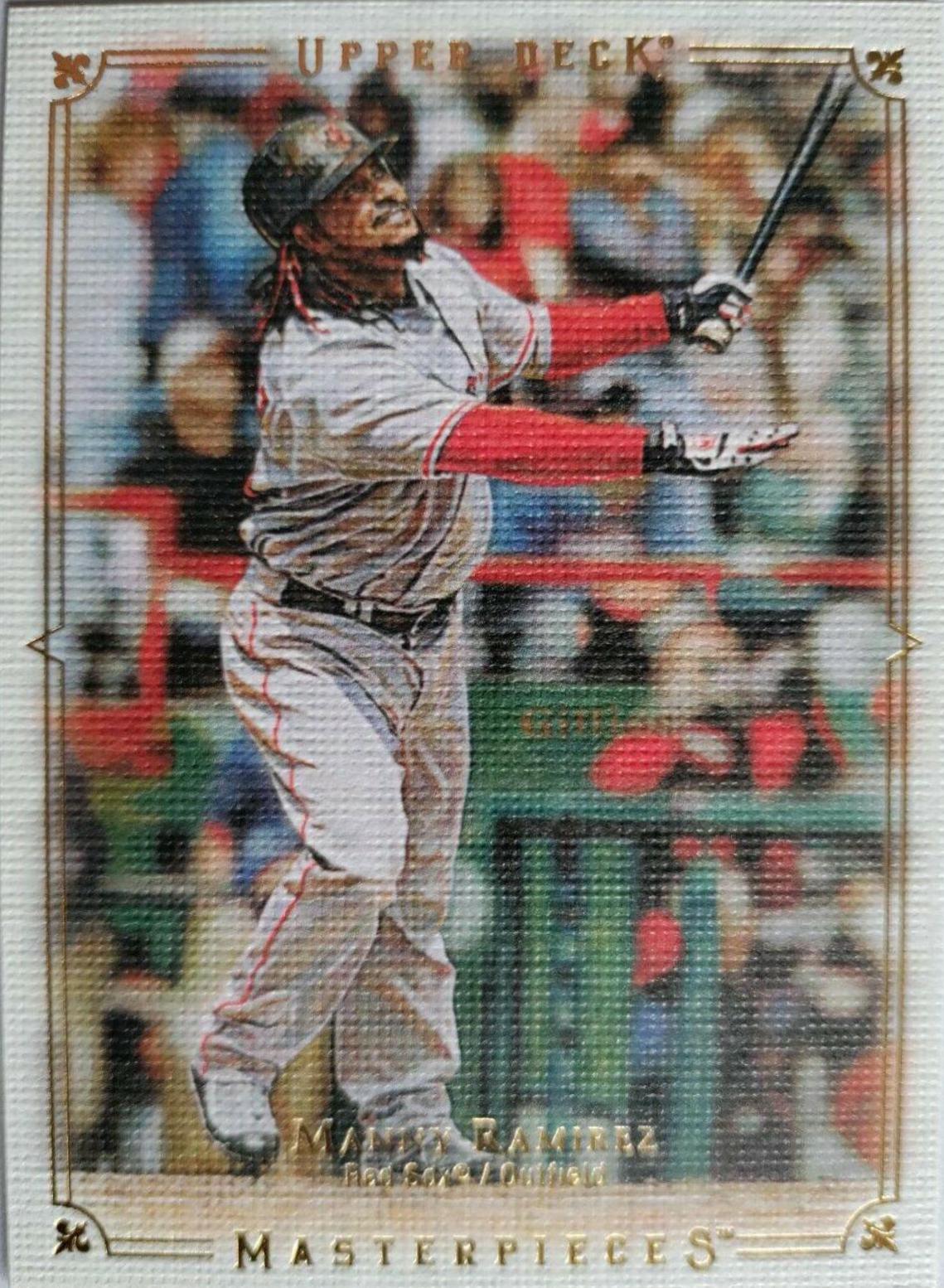 Manny Ramirez #17 Baseball Cards 2008 Upper Deck Masterpieces