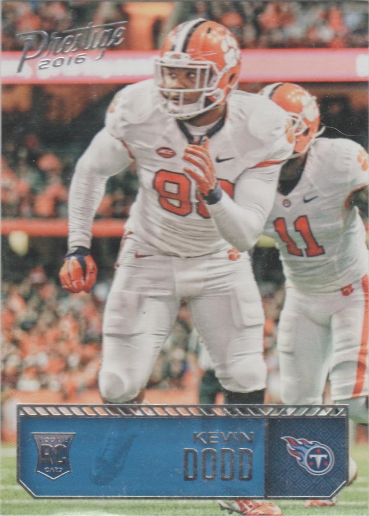 Kevin Dodd #284 Football Cards 2016 Panini Prestige