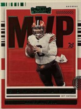 Baker Mayfield #MVP-BMA Football Cards 2021 Panini MVP Contenders