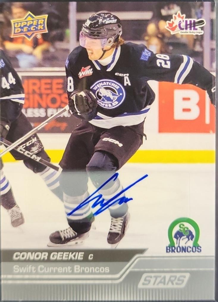 Conor Geekie #343 2023 Upper Deck Chl Hockey