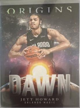 Jett Howard #7 Basketball Cards 2023 Panini Origins Dawn