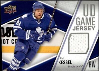 Phil Kessel #GJ-KE 2011-12 Upper Deck Hockey UD Game Jersey