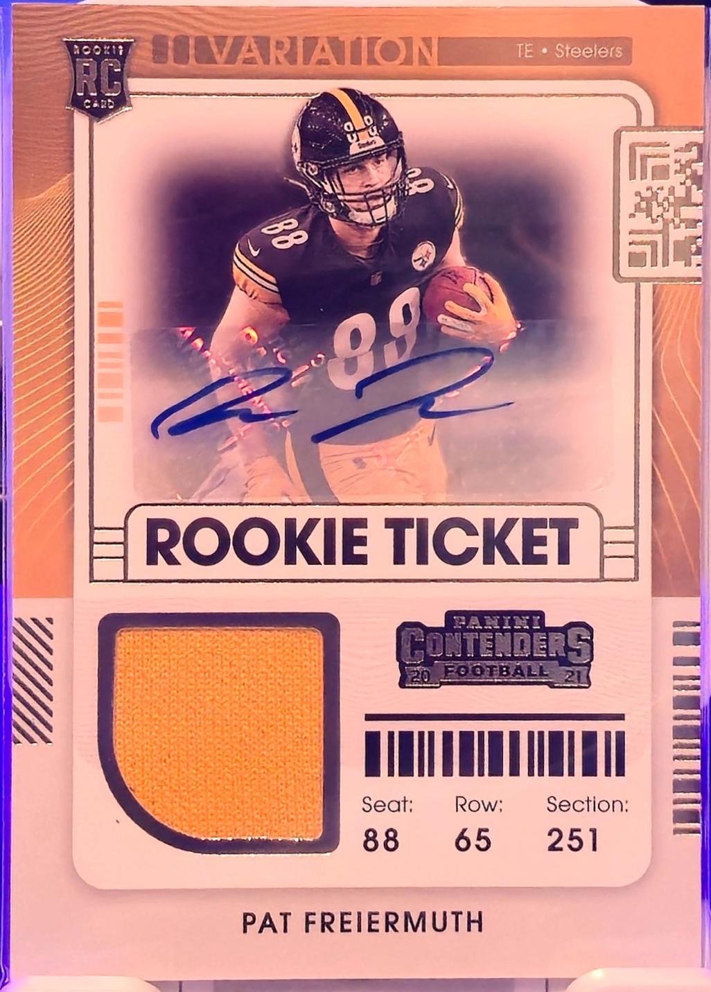 Pat Freiermuth [Variation Autograph] #RSV-PFR