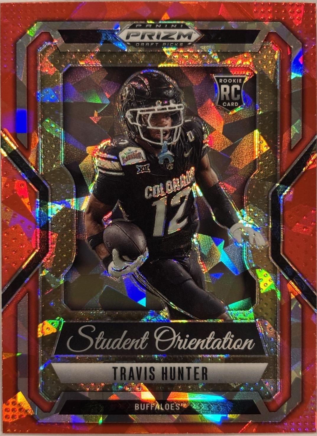 Travis Hunter [Red Ice] #7 Prices | 2025 Panini Prizm Draft Picks
