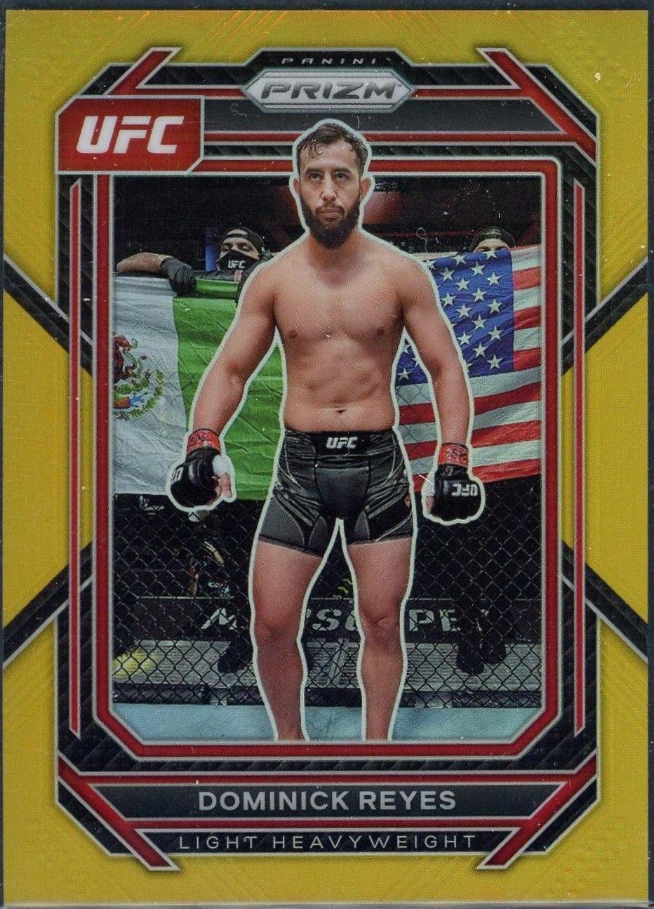 Dominick Reyes [Gold] #185 Prices | 2023 Panini Prizm UFC | UFC Cards