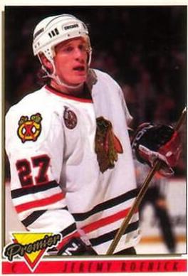 Jeremy Roenick #450 Hockey Cards 1993 O-Pee-Chee Premier