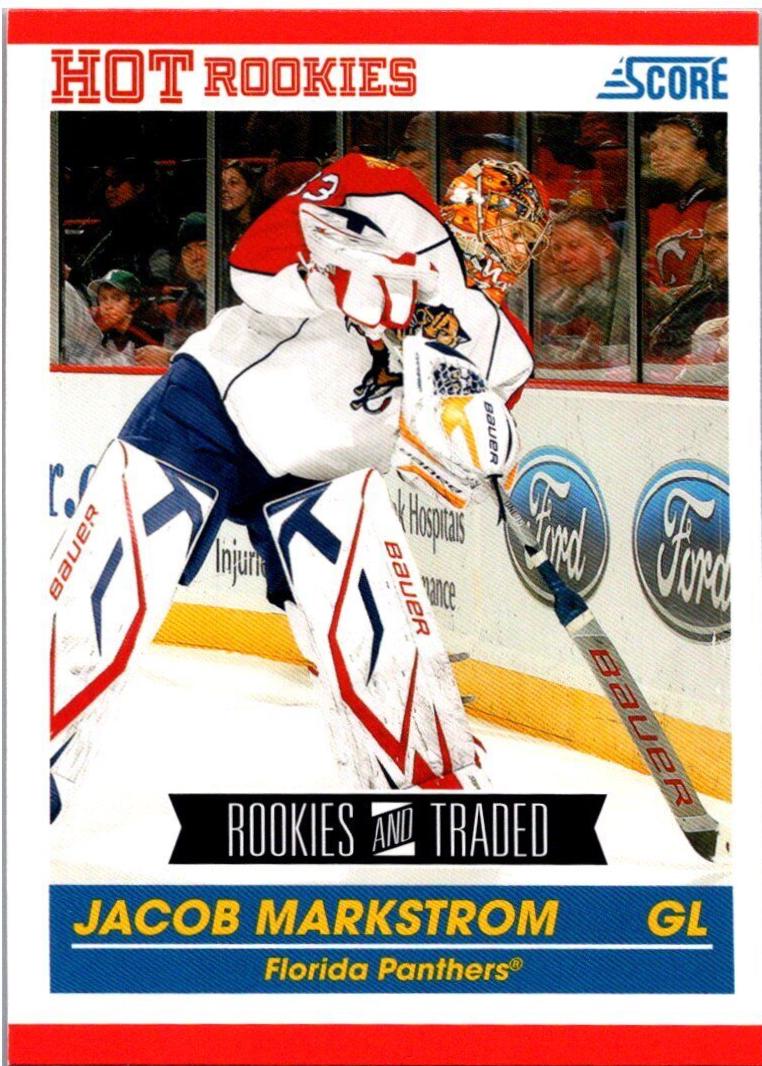 Jacob Markstrom #609 2010 Panini Score Hockey