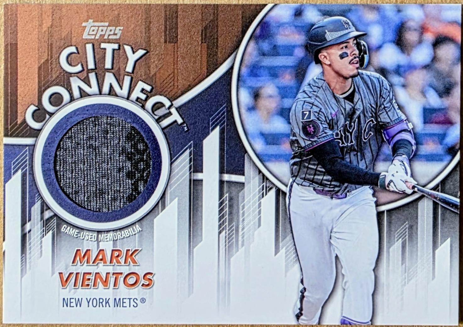 Mark Vientos #CC2-MV 2026 Topps Series 2 City Connect Swatch Baseball