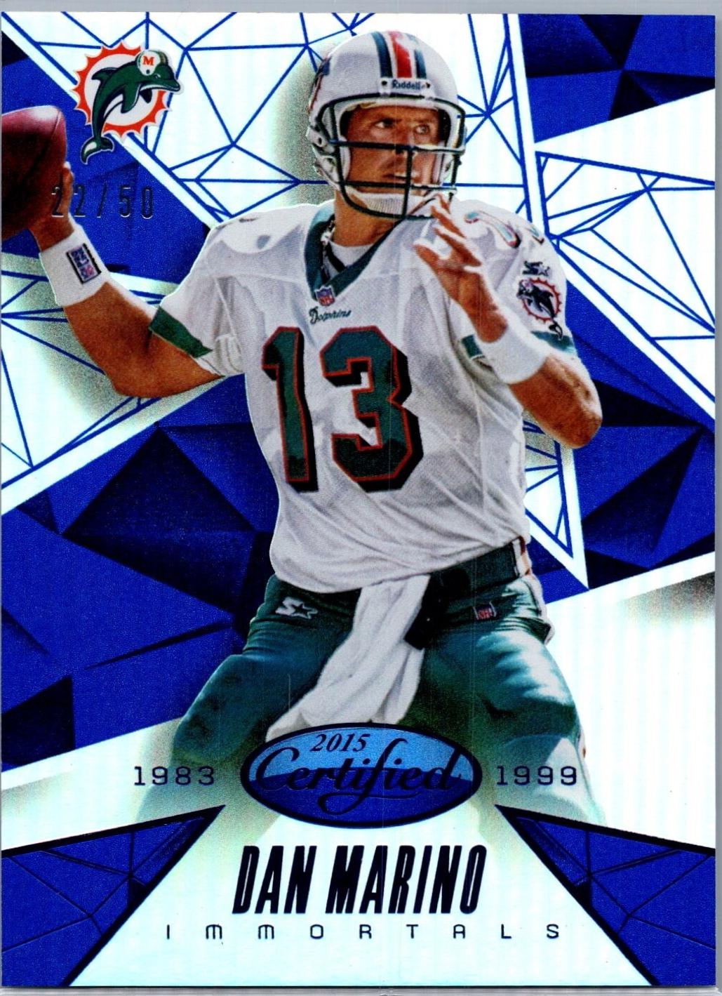 Dan Marino [Mirror Blue] #109