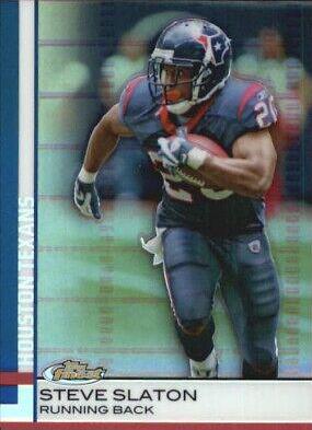 Steve Slaton #11 Football Cards 2009 Topps Finest