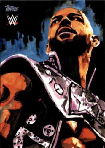 Ricochet #RS-8 Wrestling Cards 2019 Topps WWE Undisputed Rob Schamberger Portraits