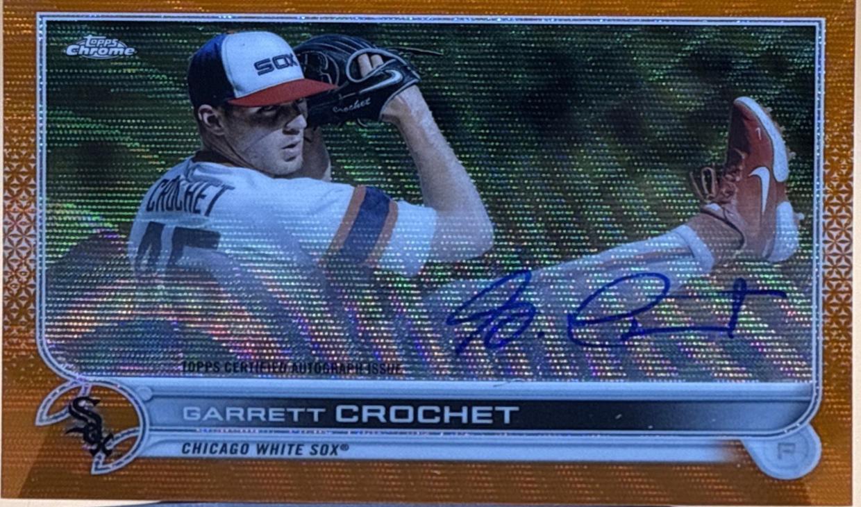 Garrett Crochet [Orange Wave] #CVA-GC