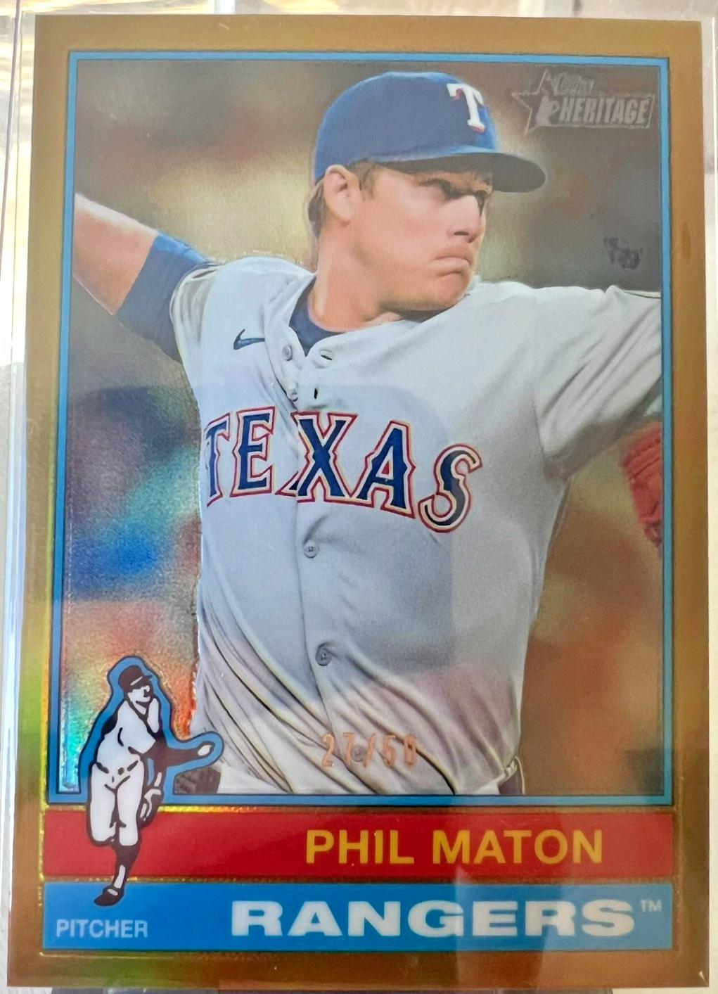 Phil Maton [Gold Chrome] #567