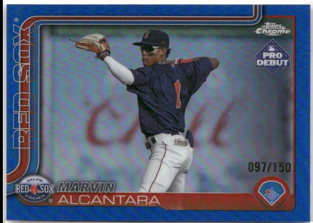 Marvin Alcantara [Blue Refractor] #PDC-23