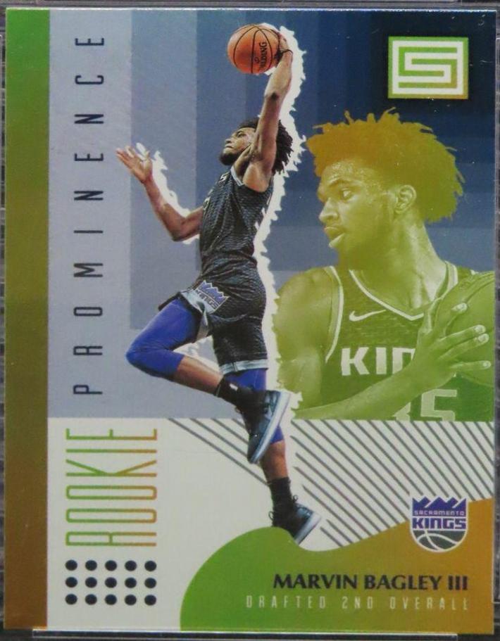 Marvin Bagley III #2 Basketball Cards 2018 Panini Status Rookie Prominence