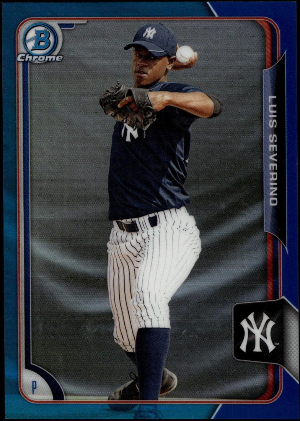 Luis Severino [Blue Refractor] #BCP125