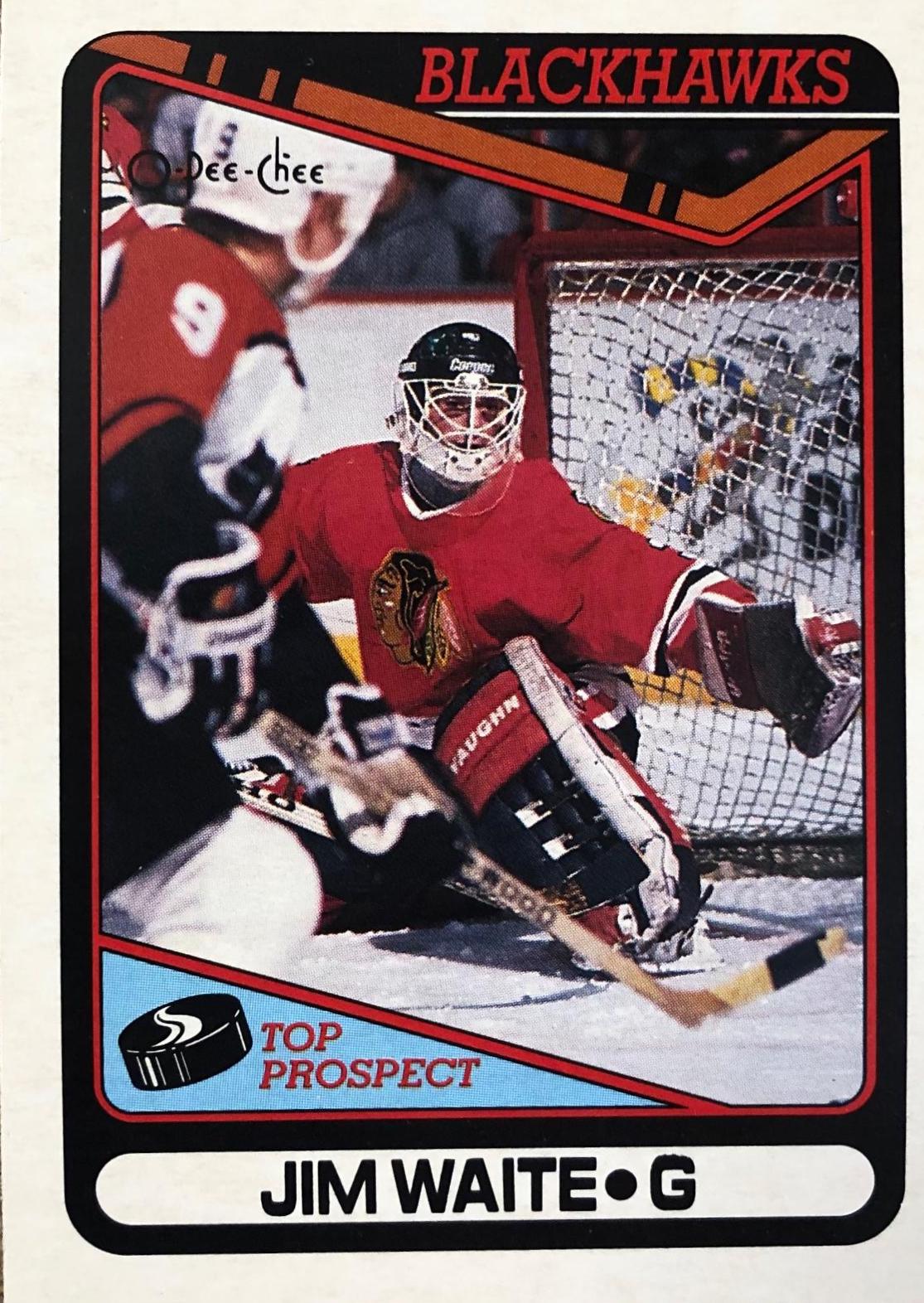 Jim Waite #214 Hockey Cards 1990 O-Pee-Chee