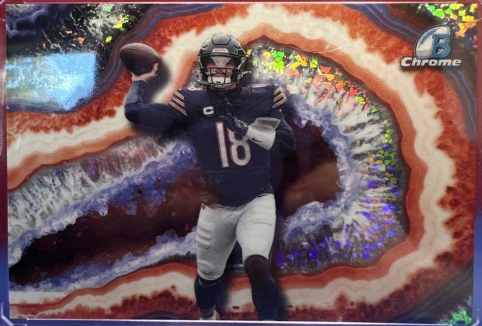 Caleb Williams #C-2 2026 Bowman Crystallized Football