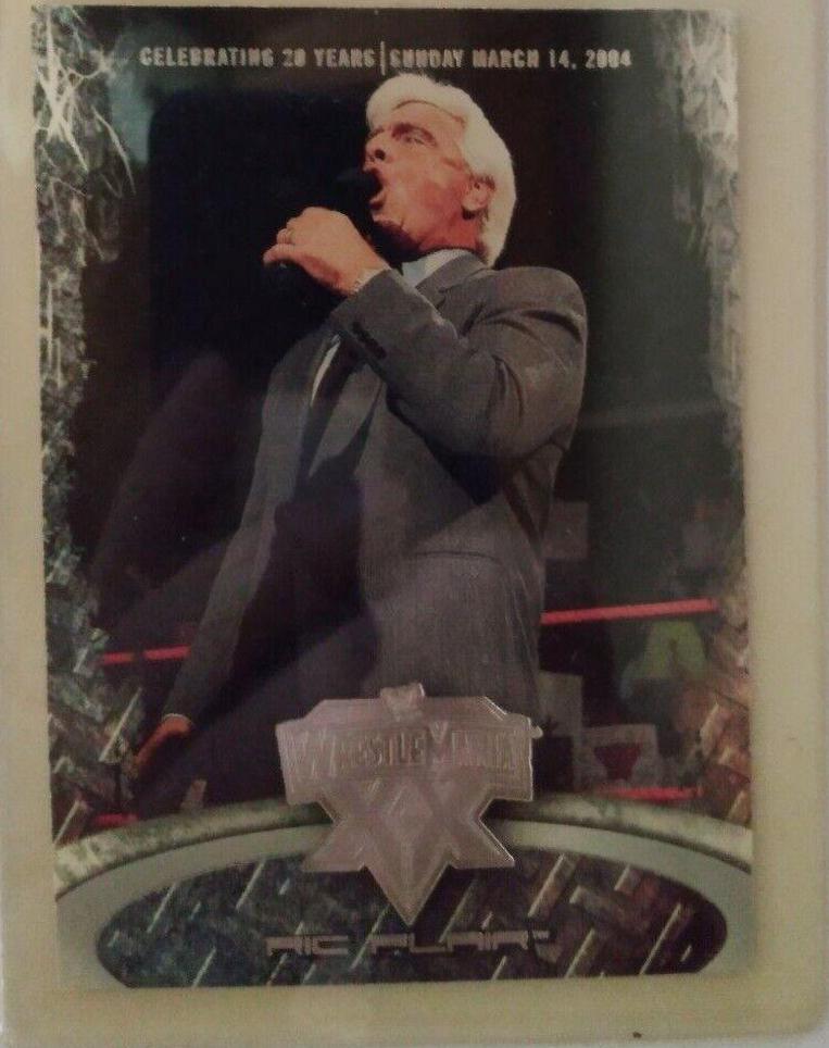 Ric Flair #11 Wrestling Cards 2004 Fleer WWE WrestleMania XX