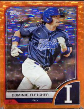 Dominic Fletcher [Orange Cracked Ice] #70