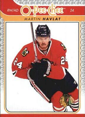 Martin Havlat #407 2009-10 O-Pee-Chee Hockey