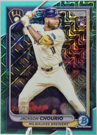 Jackson Chourio [Aqua Mojo Refractor] #69