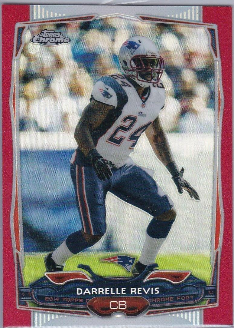 Darrelle Revis [Red Refractor] #15