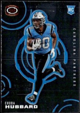 Chuba Hubbard #D-12 Football Cards 2021 Panini Chronicles Dynagon Rookies