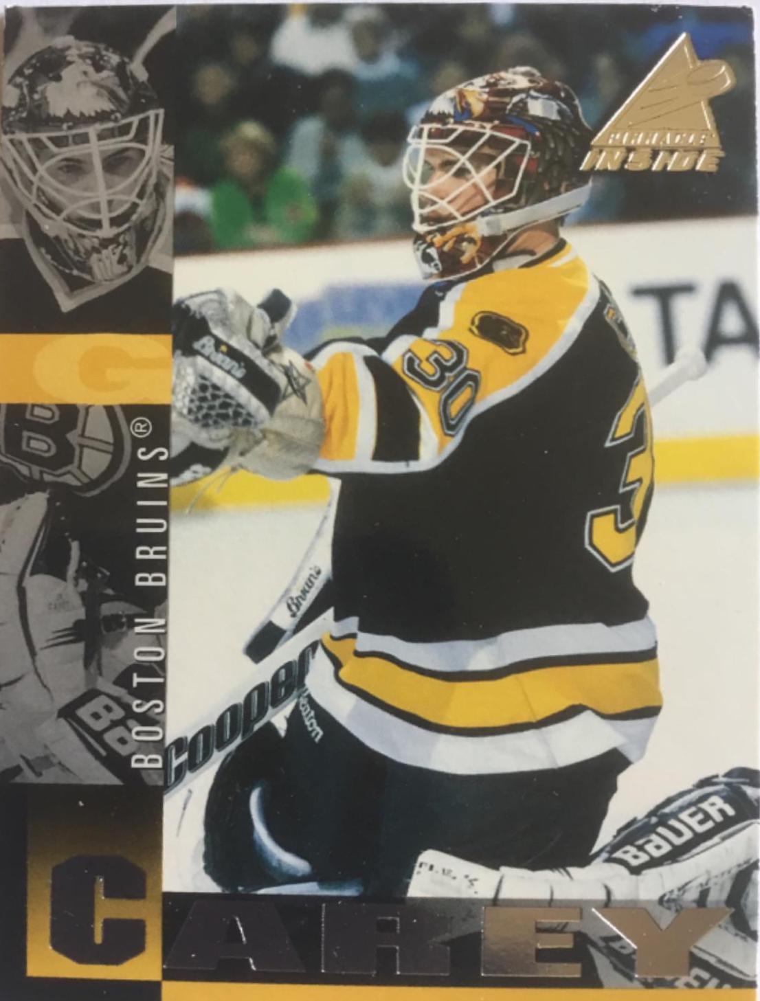 Jim Carey #62 Hockey Cards 1997 Pinnacle Inside