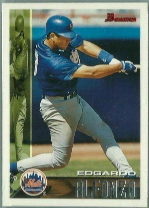 Edgardo Alfonzo #19 Baseball Cards 1995 Bowman
