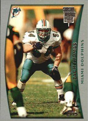Zach Thomas #93 1998 Topps Season Opener Football
